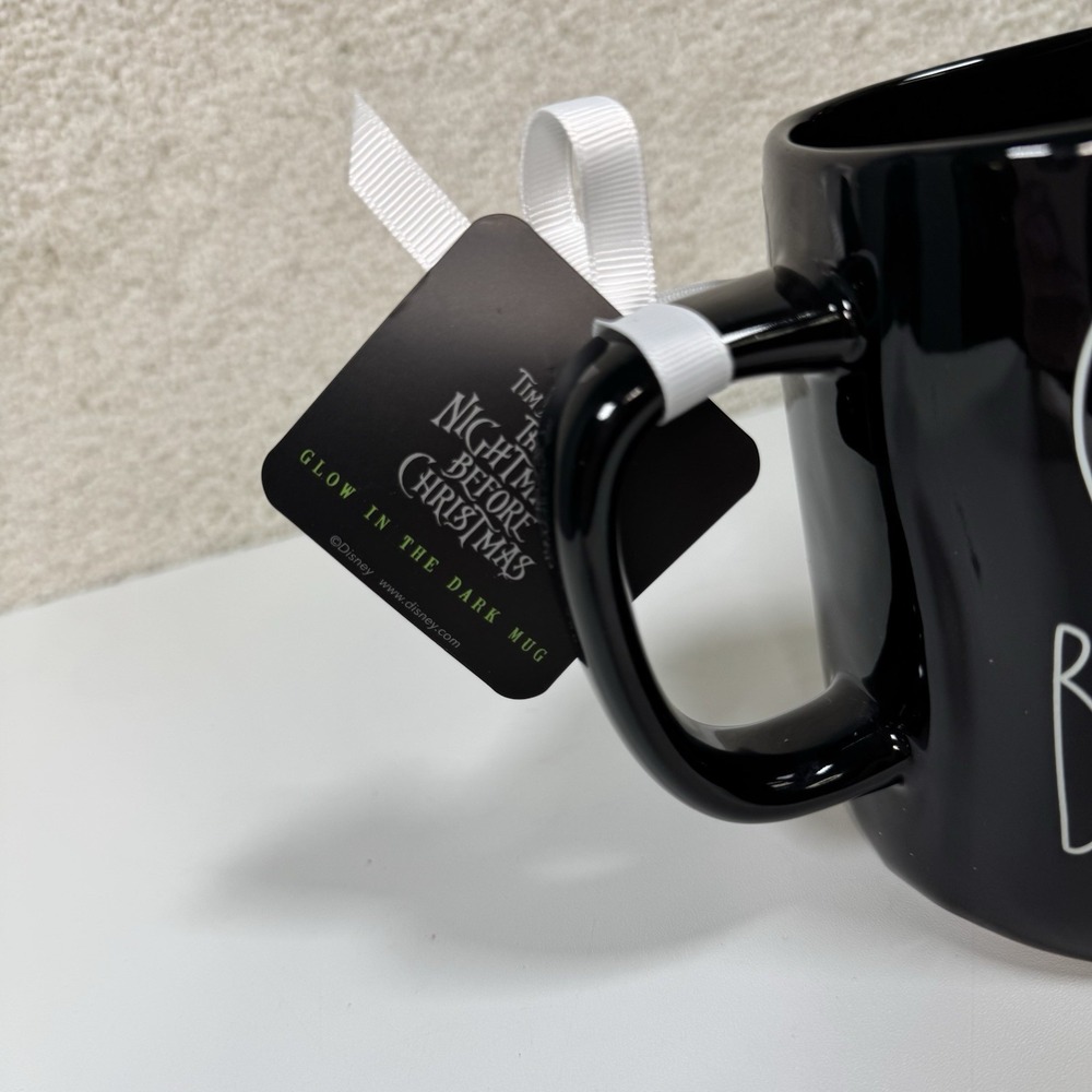 Disney Rae Dunn The Nightmare Before Christmas Oogie Boogie Glow In The Dark Mug - Picture 4 of 6